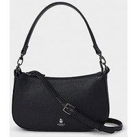 Osprey London The Aspen Leather Shoulder Bag - Black