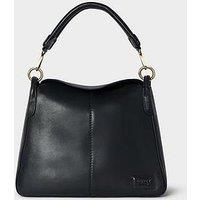 Osprey London The Oxford Leather Medium Shoulder Bag - Black