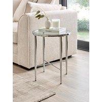 The Very Collection Link Glass Top Coffee Table - Chrome