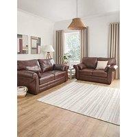 The Very Collection Vantage 3 + 2 Seater Leather Sofa Set (Buy & Save!) - Fsc Certified