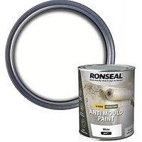 Ronseal 6 Year Anti Mould Paint White Matt 750Ml