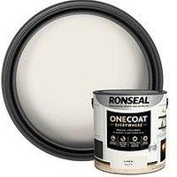 Ronseal One Coat Everywhere Interior Paint Linen Matt 2.5 Litre