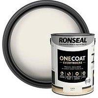 Ronseal One Coat Everywhere Interior Paint Linen Matt 5 Litre