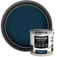 Ronseal One Coat Everywhere Interior Paint Midnight Sky Matt 2.5 Litre