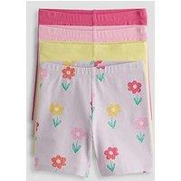 The Very Collection Girls 4 Pack Jersey Cycling Short