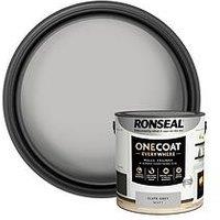 Ronseal One Coat Everywhere Interior Slate Grey Matt 2.5 Litre