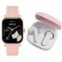 Radley Series 56 Cobweb Silicone Strap Smartwatch & Tws Set - Tft/Calling