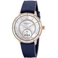 Radley Series 57 Ink Leather Silicone Strap Smartwatch - Amoled/Calling