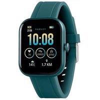 Radley Series 55 Stone And Teal Silicone Strap Smartwatch Tft/Calling