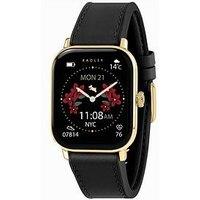 Radley Series 56 Black Leather Silicone Strap Smartwatch - Tft/Calling