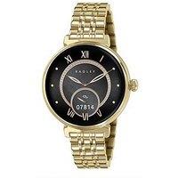 Radley Series 48 Pale Gold T-Bar Amoled Smartwatch - Amoled/Calling