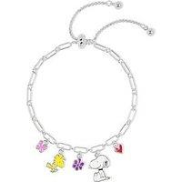 Hello Kitty Peanuts Snoopy Friendship Charm Bracelet