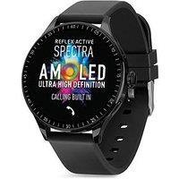 Reflex Active Spectra Amoled Calling Smart Black Strap Watch
