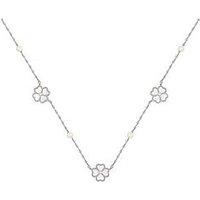 Radley S Mop Heart Flower Necklace
