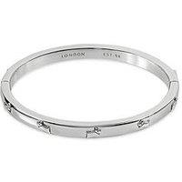 Radley Silver Jumping Dog Bangle