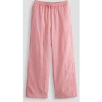 The Very Collection Girls Stripe Woven Trousers - Pink