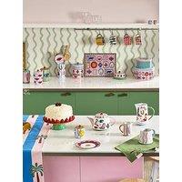 Eleanor Bowmer Electric Coast Cake Plate 27Cm