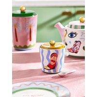 Eleanor Bowmer Electric Coast Sugar Pot & Spoon Set