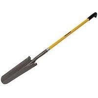 Roughneck Drainage Shovel, Long Handle