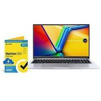 Asus Vivobook 15 Laptop - 15.6In Fhd Oled, Intel Core I5, 16Gb Ram, 512Gb Ssd, With Norton 360 Antivirus - Silver