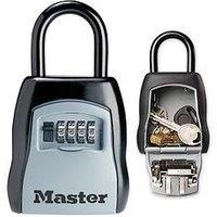 Master Lock 5400E Portable Shackled Combination Key Lock Box (Up To 3 Keys)