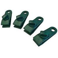 Faithfull Tarpaulin Clips - Set Of 4