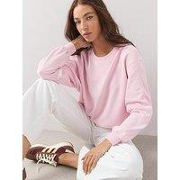 The Very Collection Crew Neck Sweatshirt - Pink