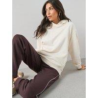 The Very Collection Relaxed Hoodie - Cream