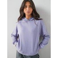 The Very Collection Relaxed Hoodie - Lilac