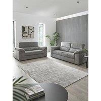 The Very Collection Brady 3 + 2 Seater Fabric Sofa Set