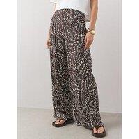 The Very Collection Stretch Wide Leg Trousers