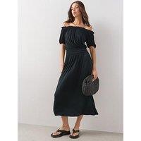 The Very Collection Stretch Bardot Midaxi Dress