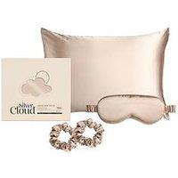 Silver Cloud Caramel Satin Giftset Infused With Silver Ions