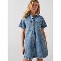 Hugo Gandira Denim Dress - Blue