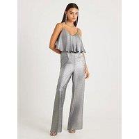 River Island Jumpsuit - Silver