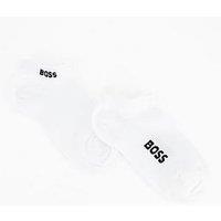 Boss 2 Pack Logo Socks - White