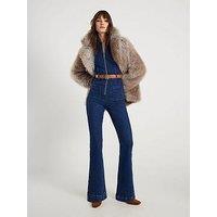 River Island Power Long Sleeve Stretch Jumpsuit