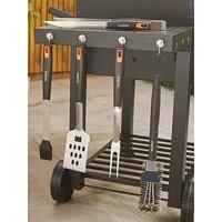 Vonhaus 5 Piece Bbq Tool Set With Nylon Case