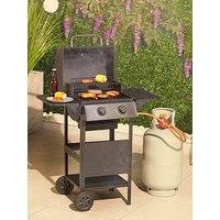 Vonhaus Barrel 2 Burner Gas Bbq