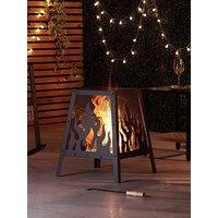 Vonhaus Flame Design Square Fire Pit