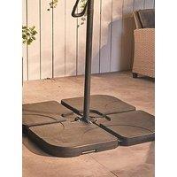 Vonhaus 4 Pack Cantilever Parasol Base