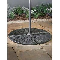 Vonhaus 2 Pack Banana Parasol Base