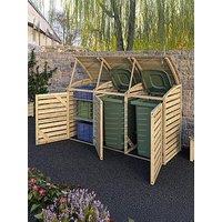 Rowlinson Classic Double Bin Store With Box Store