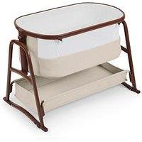 Ickle Bubba Bubba &Me Luxe Bedside Crib - Stone