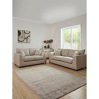 The Very Collection Liberty 3 Seater + 2 Seater Fabric Sofa Set (Buy & Save!)