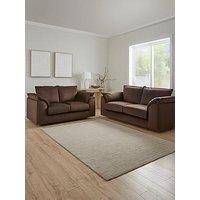 The Very Collection Pimlico 3 + 2 Seater Fabric Sofa Set