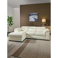 The Very Collection Brady Italian Leather Left Hand 2 Seater Chaise