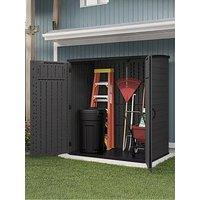 Suncast Hamilton Xl Storage Cabinet - Peppercorn Grey