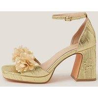 Monsoon Mindy Floral Platform - Gold