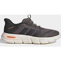 Adidas Sportswear Mens Cloudfoam Flex Rapidfit Slip-On Trainers - Brown